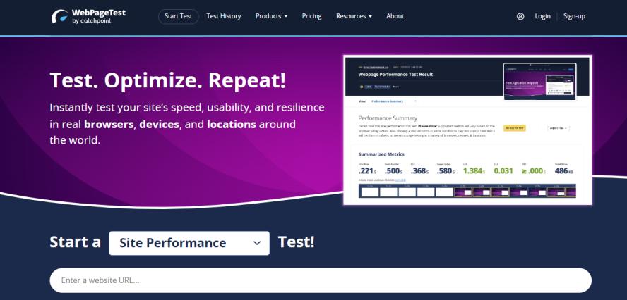  how to check website speed 