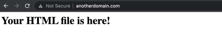 HTML File