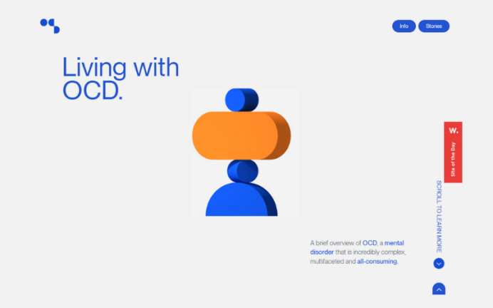 living with OCD banner