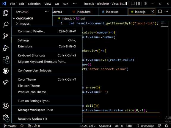 Step1 to Set up Your Vs Code Themes