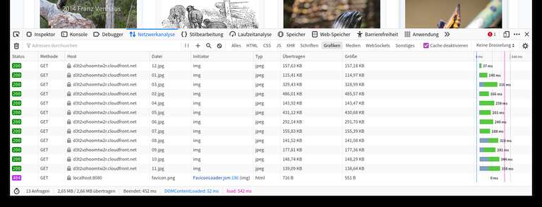 Firefox Developer Tools Network Tab