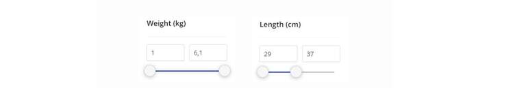 range slider