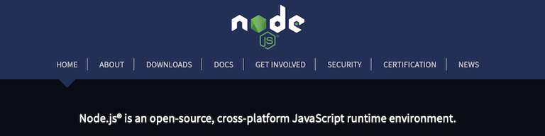 nodejs banner