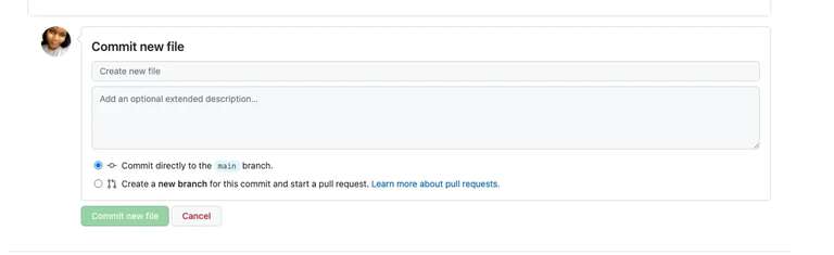 Commit a file on Github.com