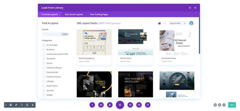 Divi Free Layout Packs
