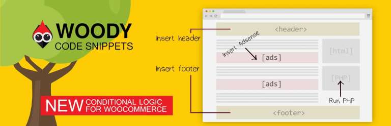 woody code snippets plugin