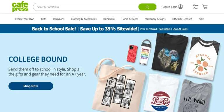 cafepress website