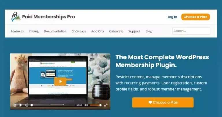 Paid Memberships Pro Plugin