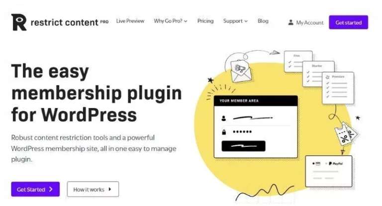 Restrict Content Pro Plugin