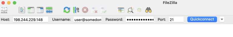 default port for FTP access