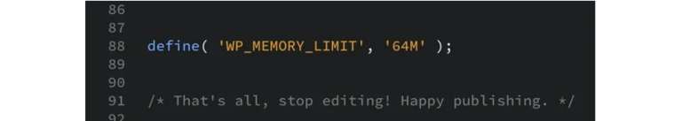Editing the wp-config.php file 3