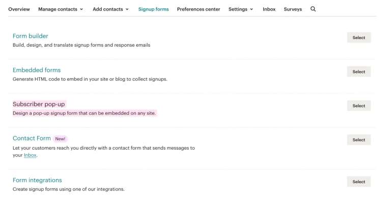 Adding a Popup Form Step 2