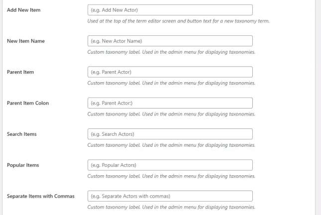 Add taxonomies to your custom post type 3