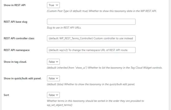Add taxonomies to your custom post type 8