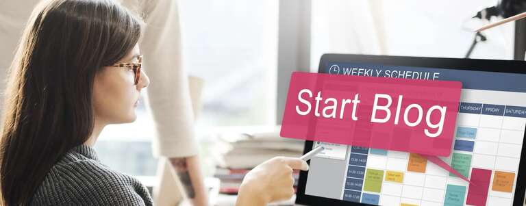 Start blogging in wordpress