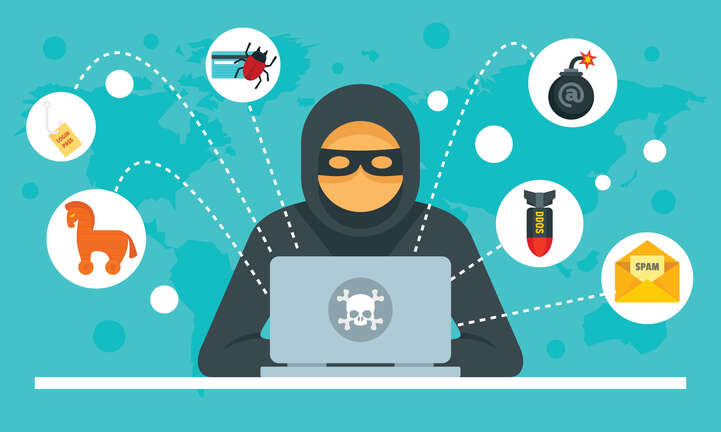 Cyber attack from computer