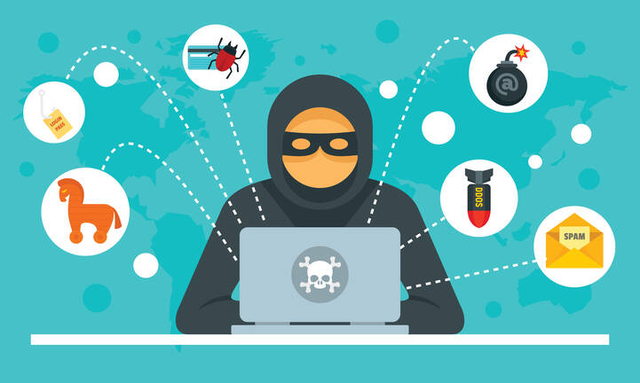 Cyber attack from computer