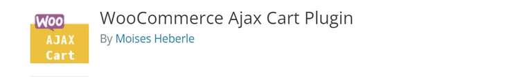 WooCommerce Ajax Cart Plugin