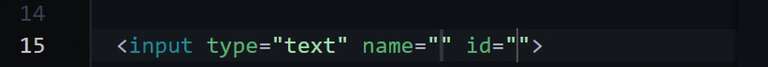 Generate Input in HTML