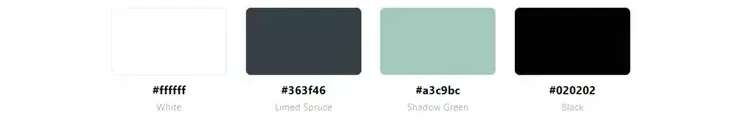 Country Greenery Color Palette