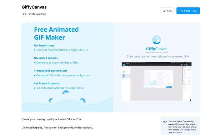 Giffycanvas Plugin