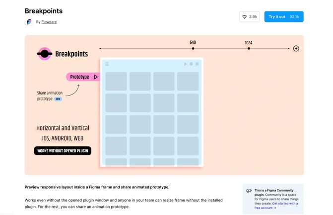 Breakpoints Plugin