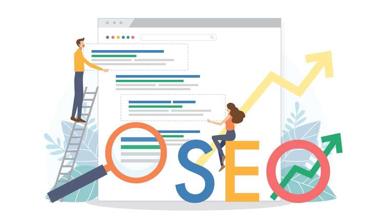 SEO comparison for WordPress and Website Builder