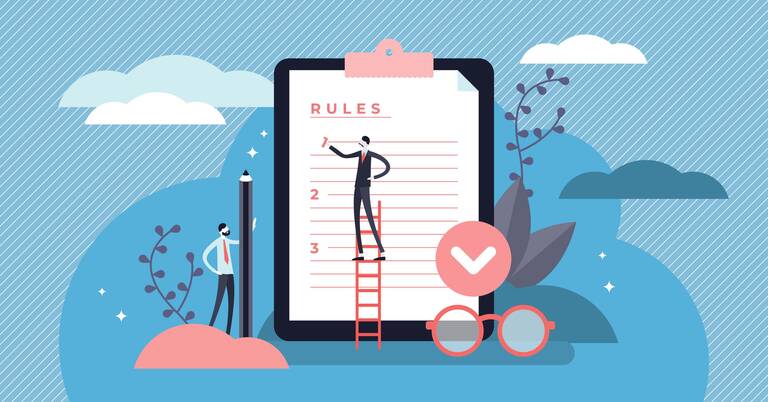 Set of rules to create forums website
