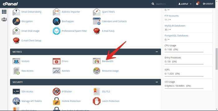 How to Check Website Bandwidth