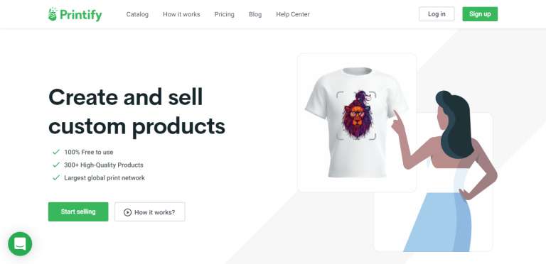 Build a print on demand shop with Printify