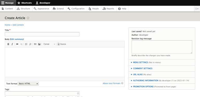 Content Manager Review for Drupal