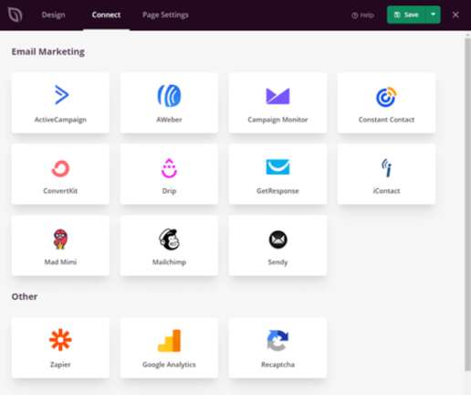 Email Marketing Service for Landing Page
