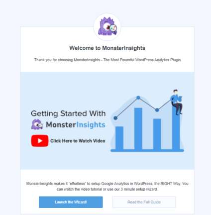Install MonsterInsights step1
