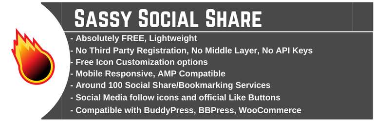 Sassy Social Share Plugin