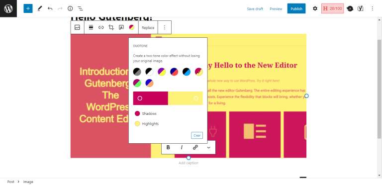 Adding Paragraphs in Gutenberg6