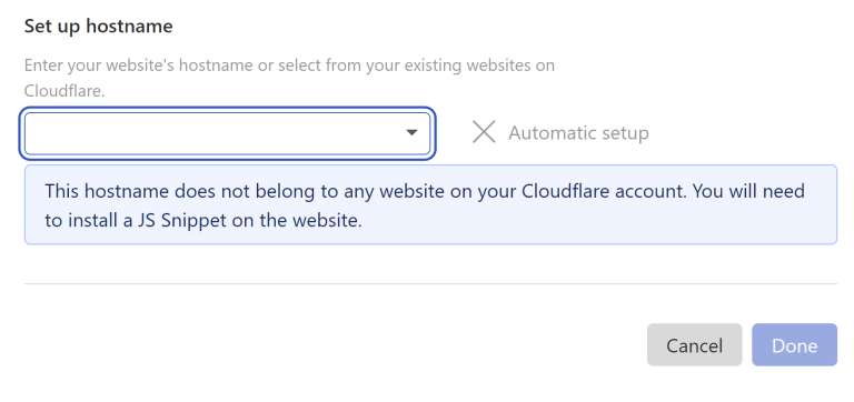 CloudFlare setup2