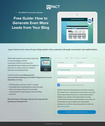 Lead Generation Landing Page