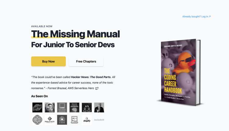 Sales Landing Page