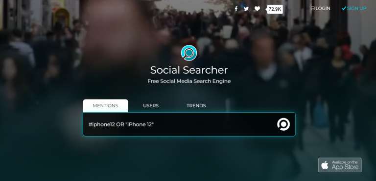 Social Searcher