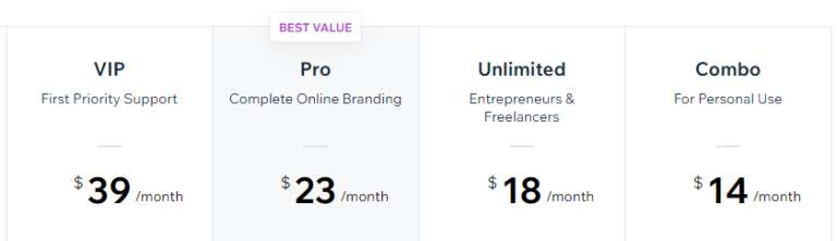 Wix Cost