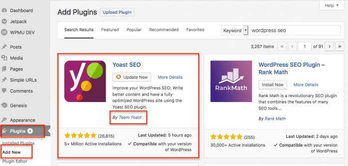 Adding Meta Description using Yoast Plugin