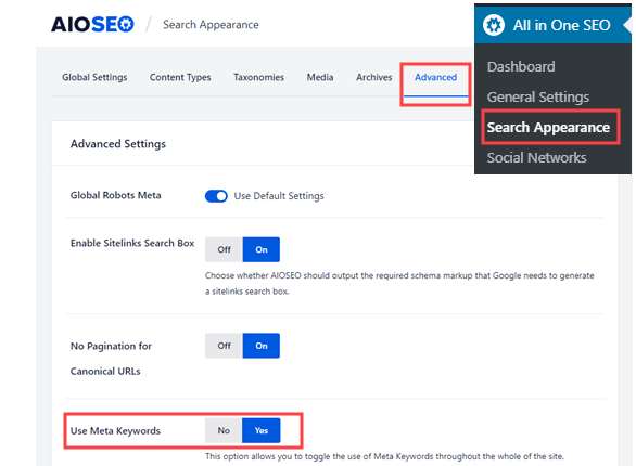 AIOSEO plugin