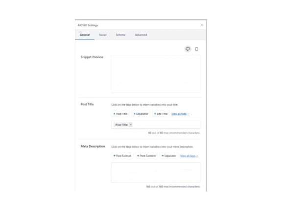 AIOSEO plugin Preview