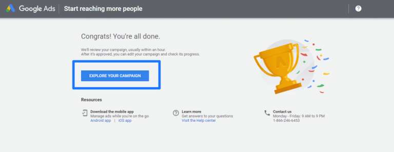 Create Google Ads