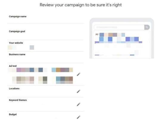 Review and publish your campaign