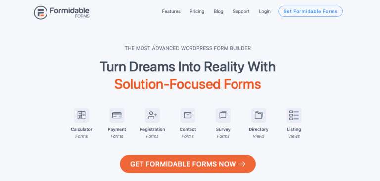 Formidable Forms Plugin For Survey