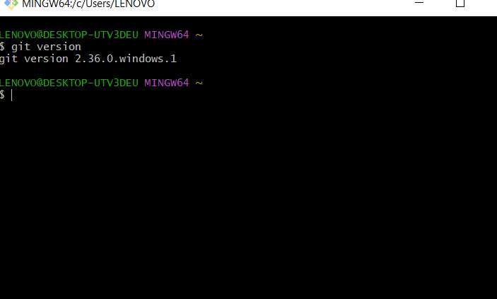 git version