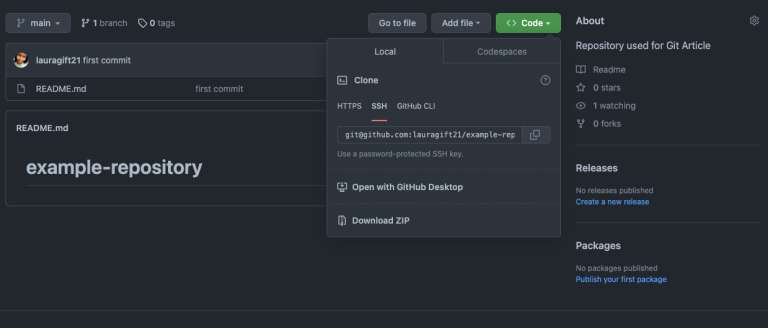 How to Clone a Repository