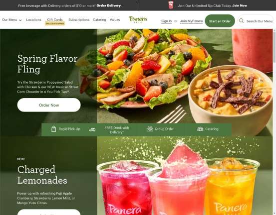 Home _ Panera Bread