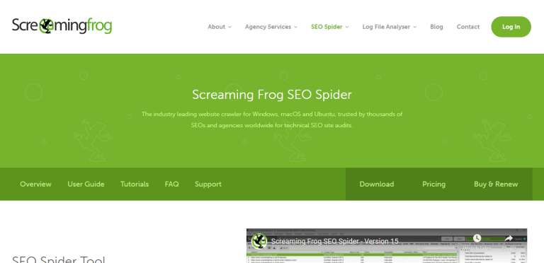 Screaming Frog